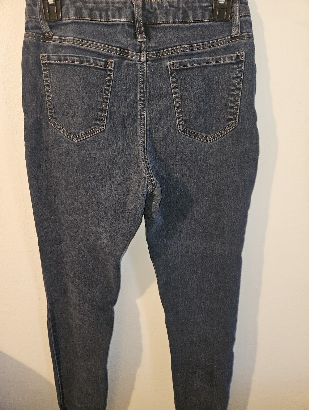 No Boundaries Juniors Button Fly Blue Jeans Size 11 - Picture 8 of 10